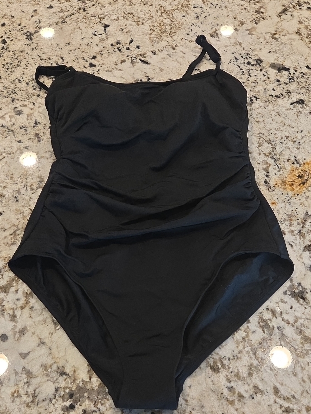 Classic Black One-Piece Swimsuit - Women's Swim